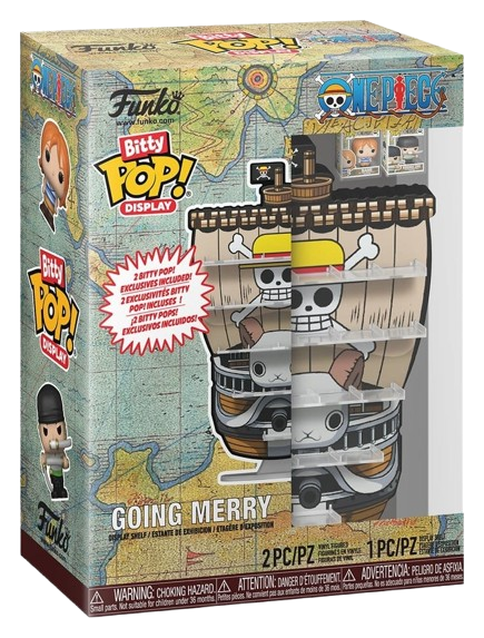 One Piece Funko Pop! Bitty POP! Display – Going Merry