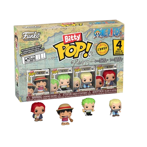 One Piece Bitty POP! Vinyl Figure 4-Pack - Luffy