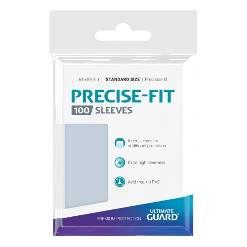 Ultimate Guard Precise-Fit Sleeves Standard Size (100)